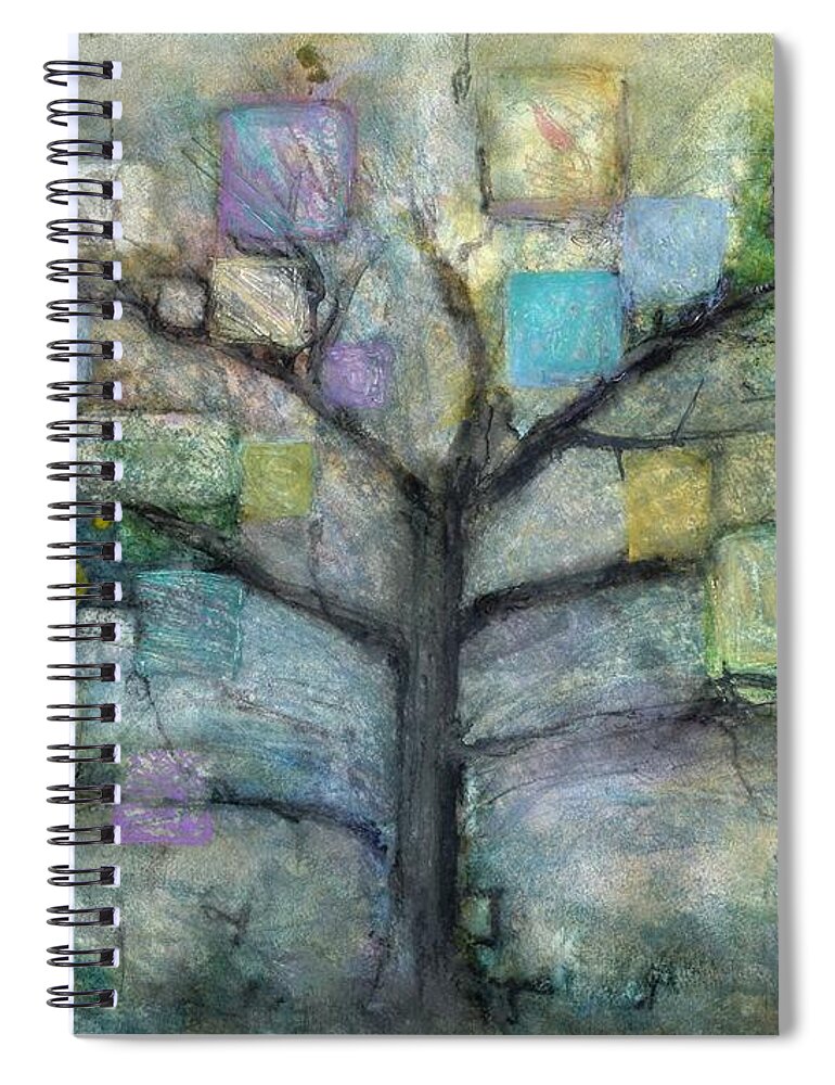 Bohdi Spiral Notebook featuring the photograph Bohdi Tree by Phillip Jones