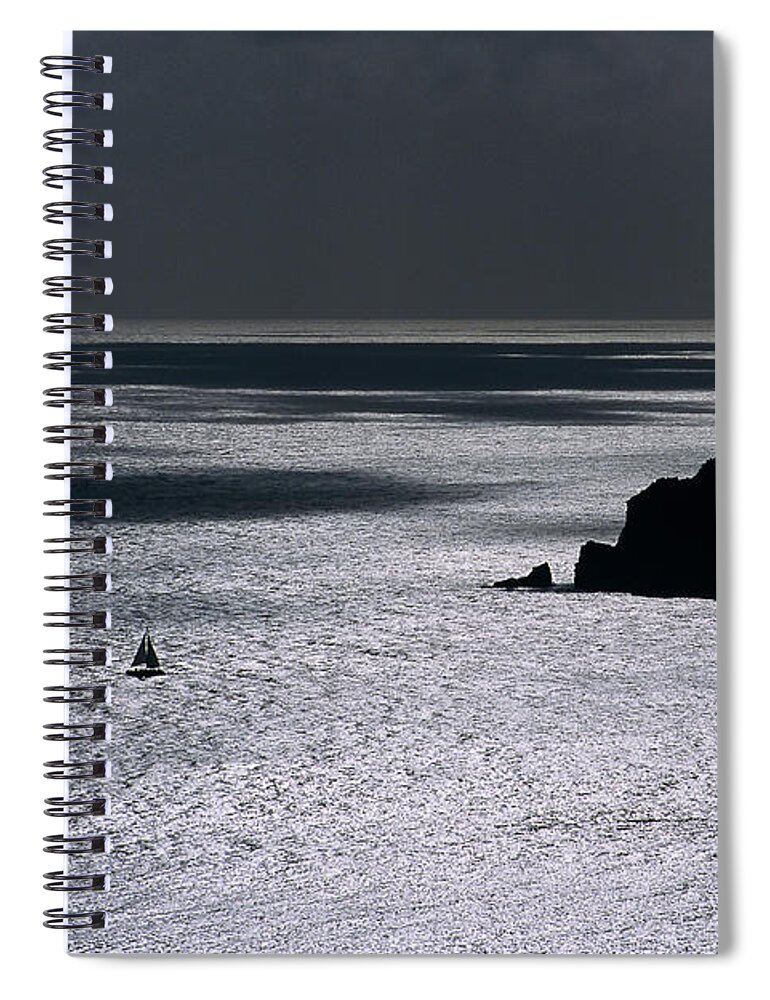 St. Barths Spiral Notebook featuring the photograph Bon Voyage by Naoki Aiba