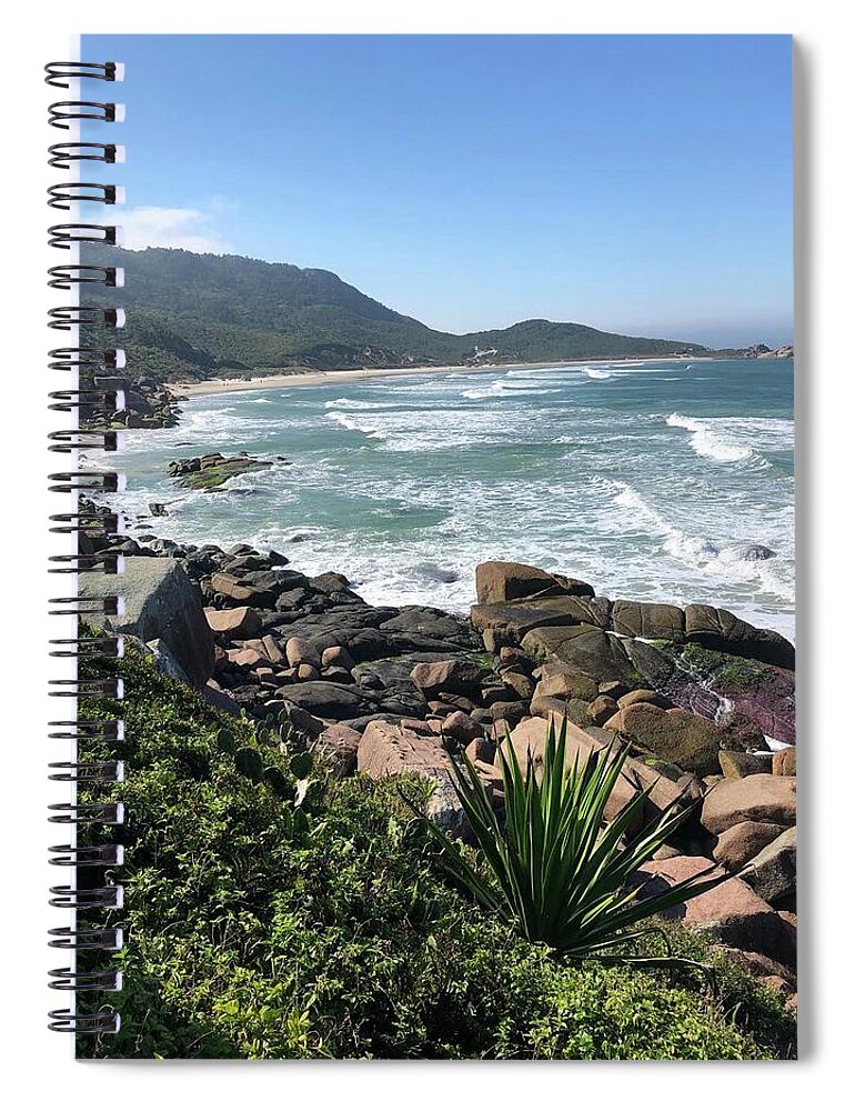 Brazil Spiral Notebook featuring the photograph Brazil views by Bettina X