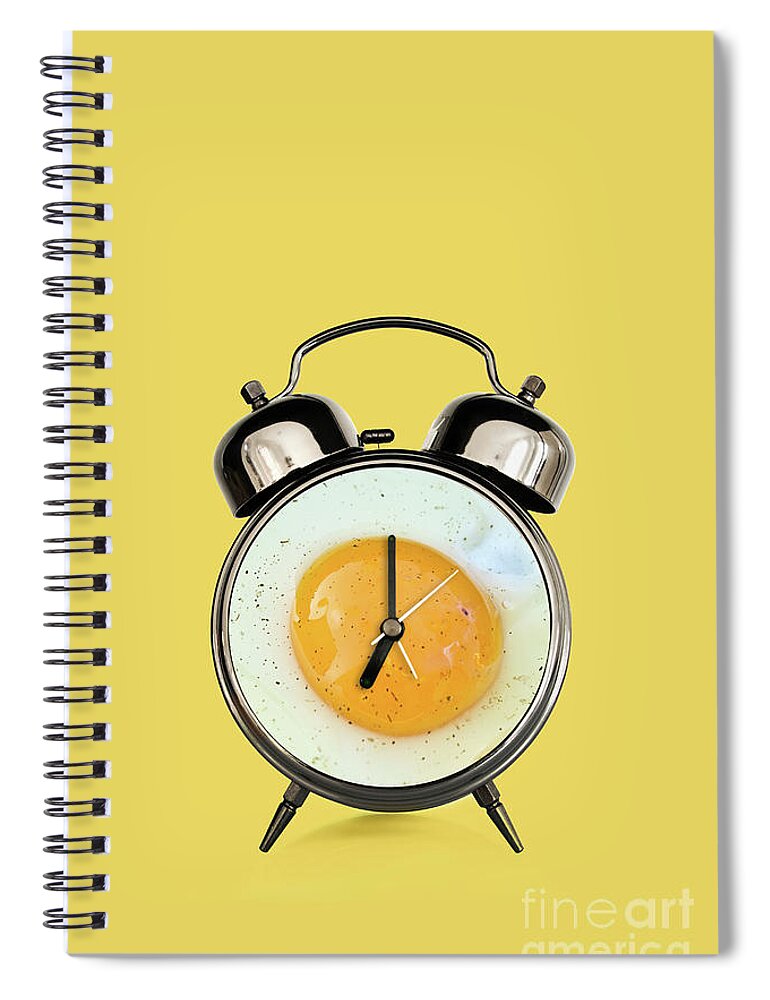 Breakfast Spiral Notebook featuring the photograph Breakfast time by Delphimages Photo Creations