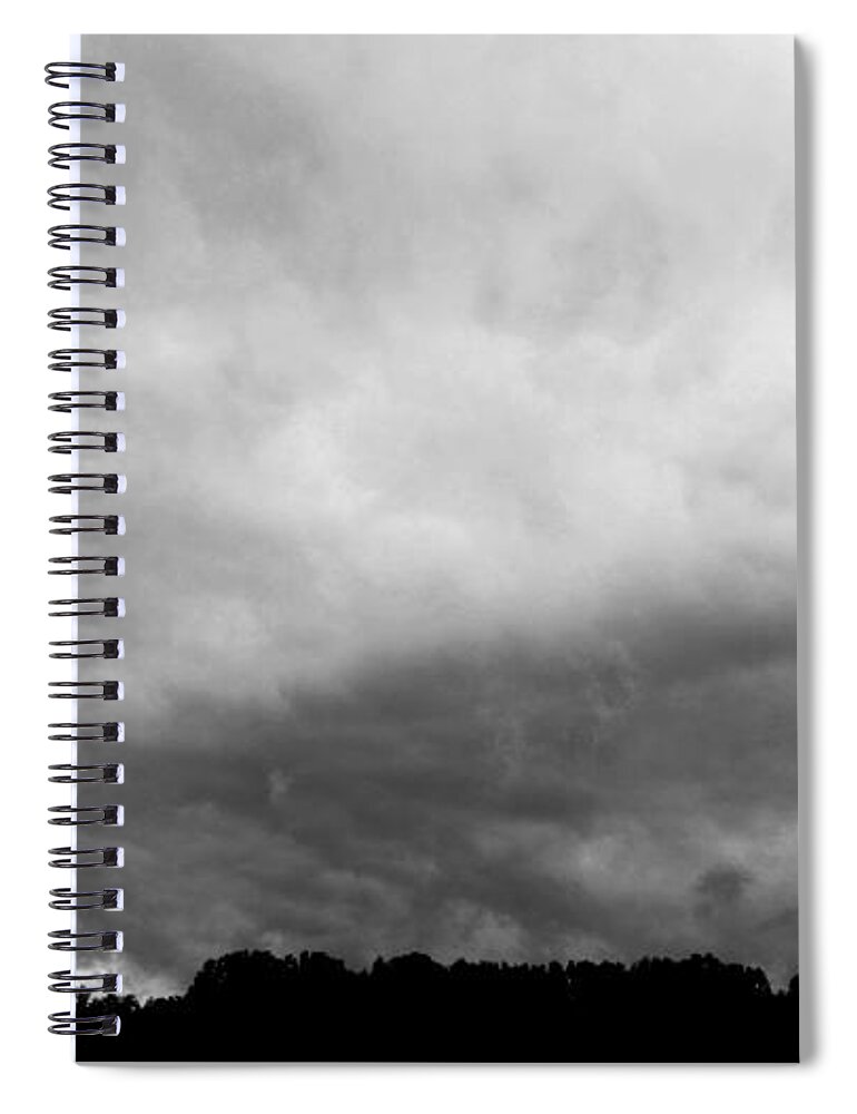 Weather Spiral Notebook featuring the photograph Bring Me April Showers by Ally White
