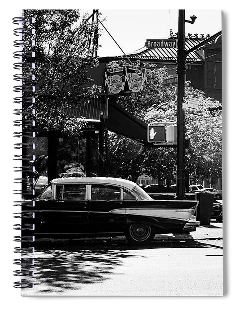 Inwood Spiral Notebook featuring the photograph Broadway and 215th Street by Cole Thompson