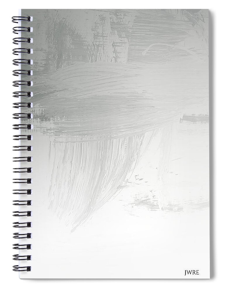 Brush Spiral Notebook featuring the painting Brush 2 by John Emmett