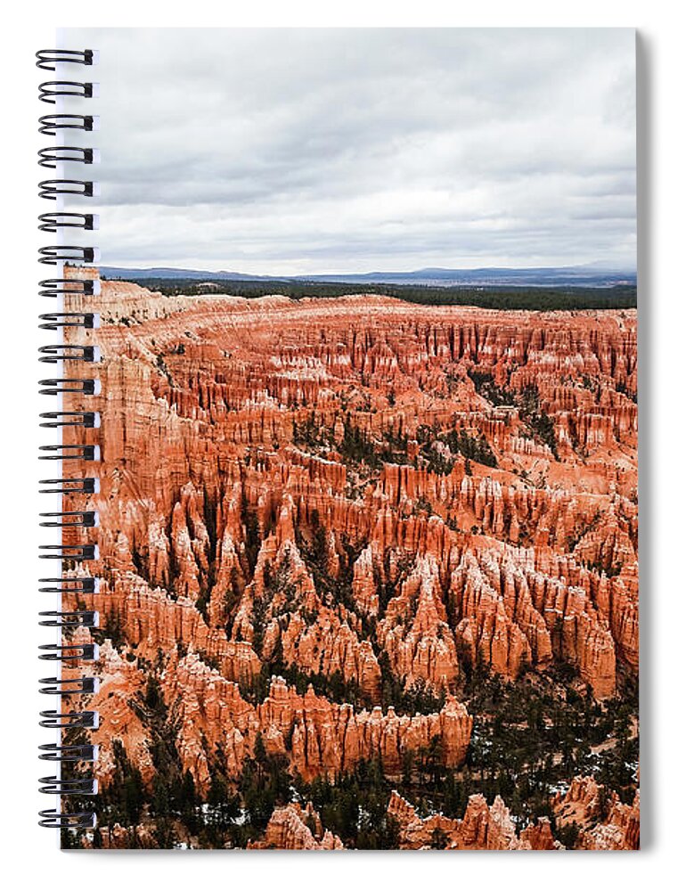 Bryce Canyon Spiral Notebook featuring the photograph Bryce Amphitheatre by Alberto Zanoni