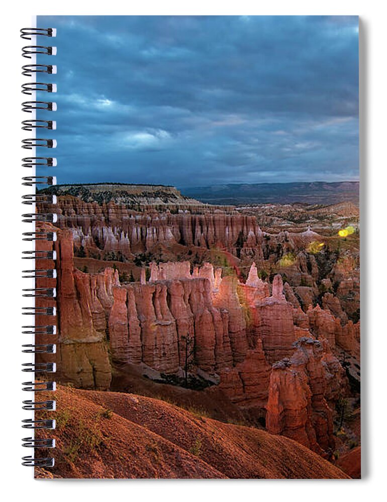 Bryce Canyon Spiral Notebook featuring the photograph Bryce Sunrise by Michael Ash