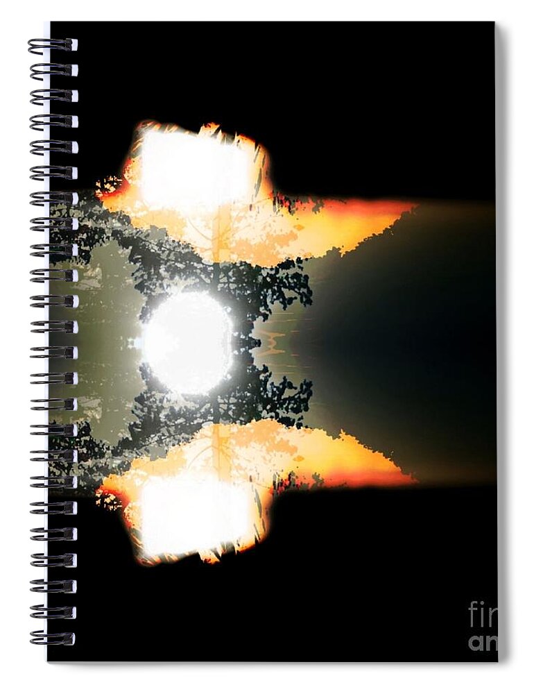 Photograph Spiral Notebook featuring the photograph C-Based III by Alexandra Vusir
