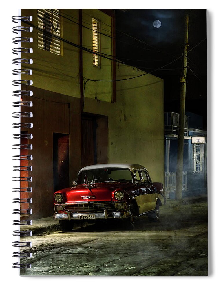 Chevy Spiral Notebook featuring the photograph Call on me by Micah Offman