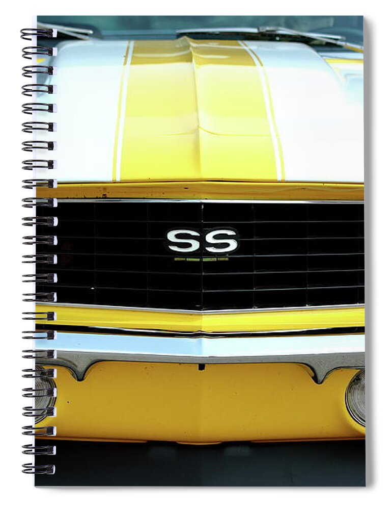 Chevrolet Camaro Ss Spiral Notebook featuring the photograph Camaro SS by Lens Art Photography By Larry Trager