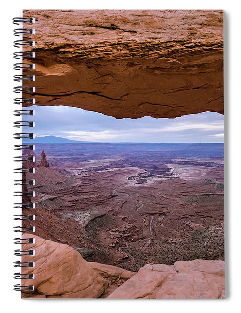 Desert Spiral Notebook featuring the photograph Canyonlands by Margaret Pitcher
