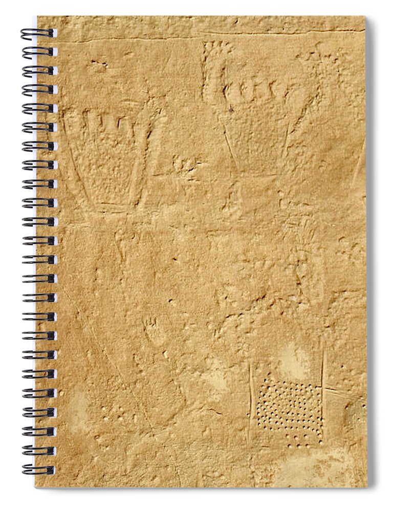 Usa Spiral Notebook featuring the photograph Chacoan Petrogylphs by Jennifer Robin