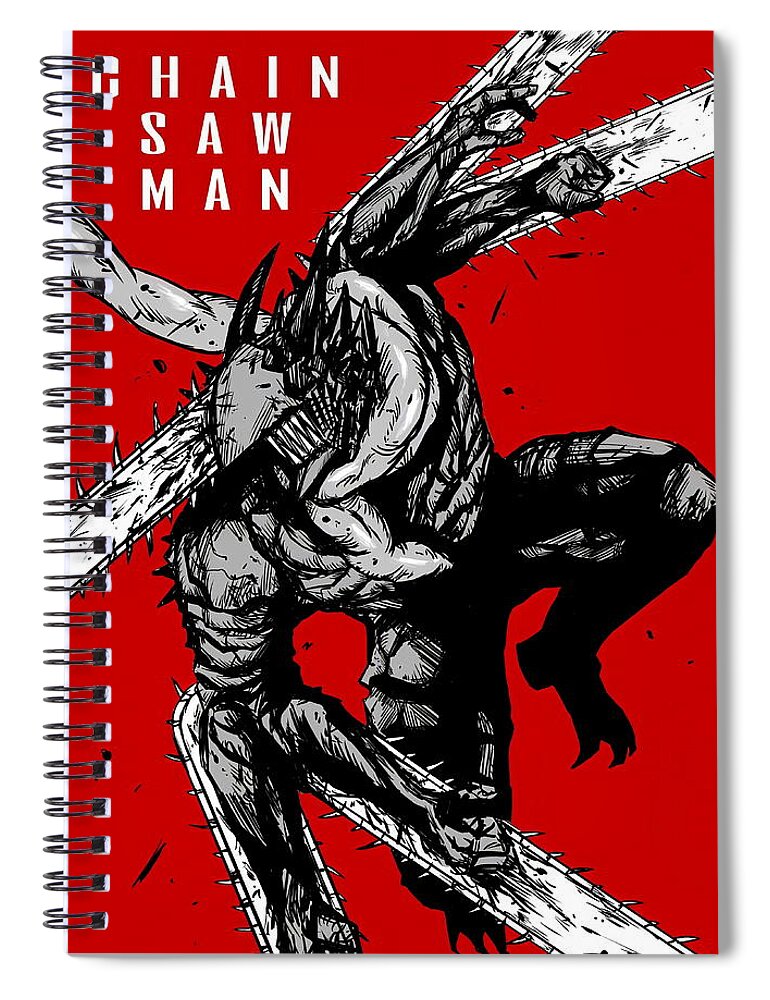 CHAINSAW MAN TEASER ART, NOTEBOOK 150 PAGES (OFFICIAL GREAT EASTERN)  *NEW,SEALED