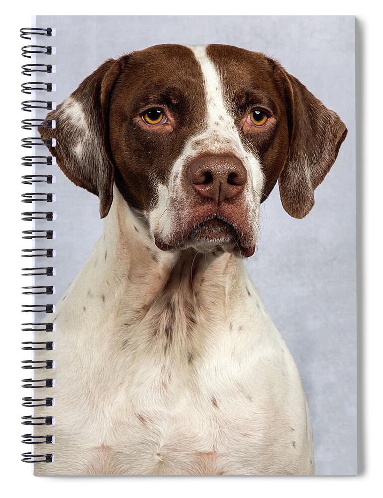 January2020 Spiral Notebook featuring the photograph Charlie 6 by Rebecca Cozart