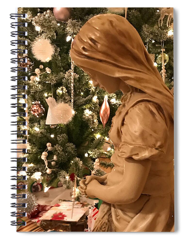 Christmas Spiral Notebook featuring the photograph Christmas Spirit by Lee Darnell