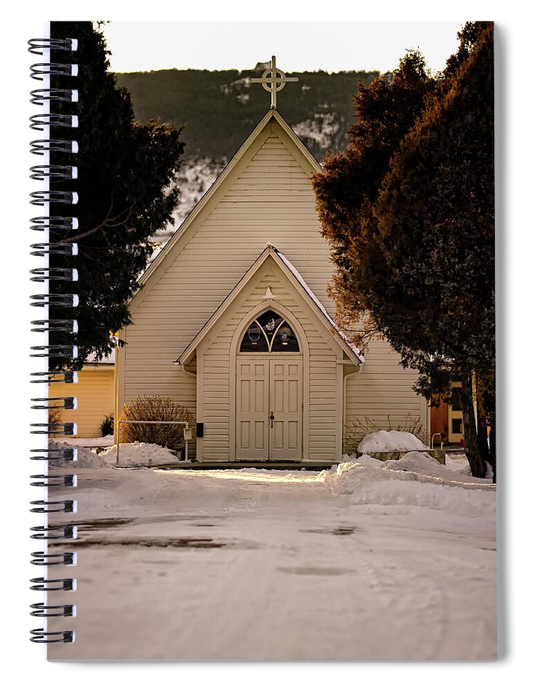 Co Spiral Notebook featuring the photograph St. Philip in the Field by Doug Wittrock