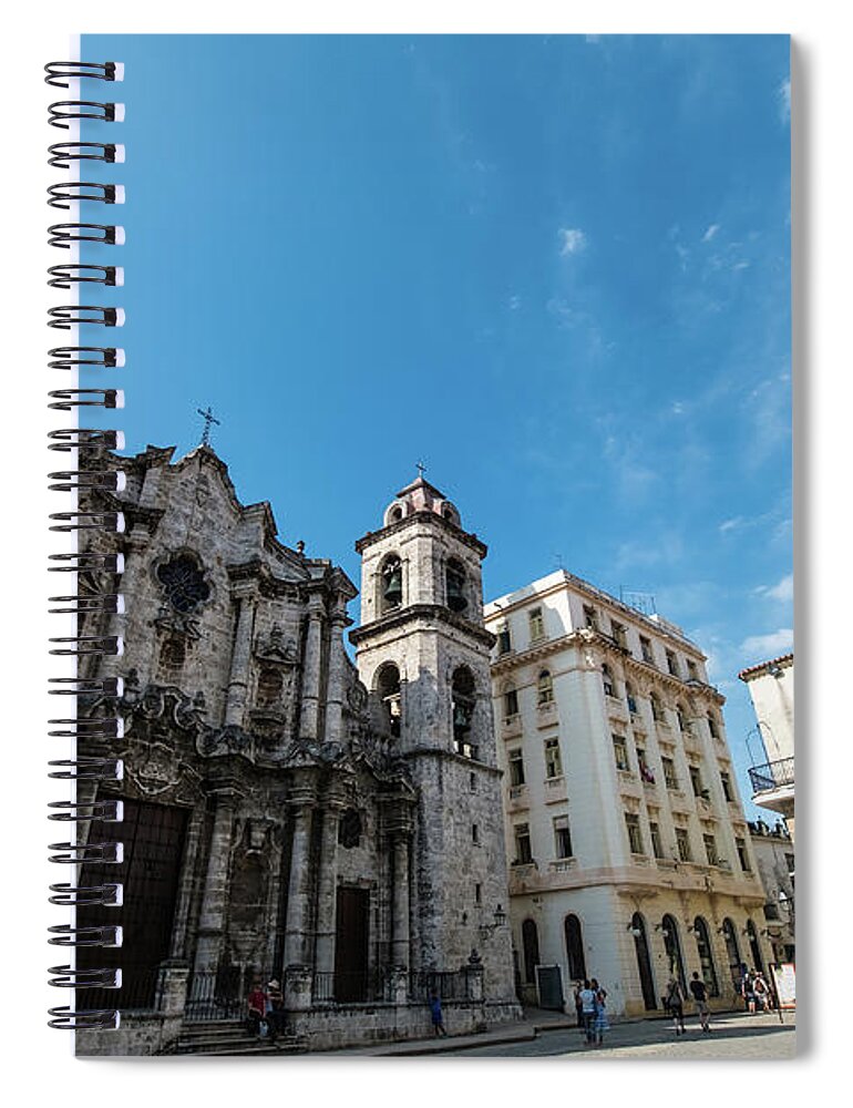 Cuba Spiral Notebook featuring the photograph Church San Cristobal de la habana. Cuba by Lie Yim