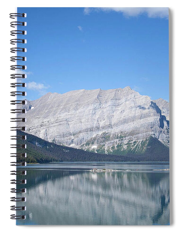 #kananaskis #lake #alberta #canada Spiral Notebook featuring the photograph Classic Kananaskis by Jacquelinemari