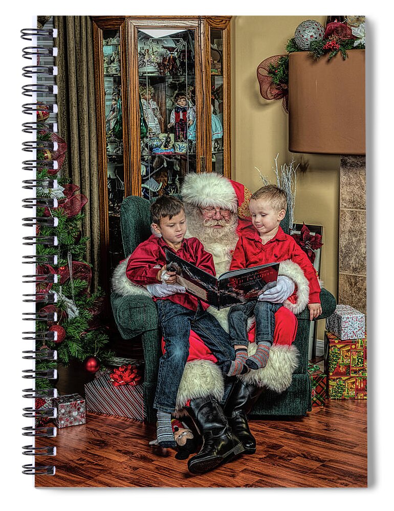 Norman Rockwell Spiral Notebook featuring the photograph Classic Rockwell by Jim Hatch