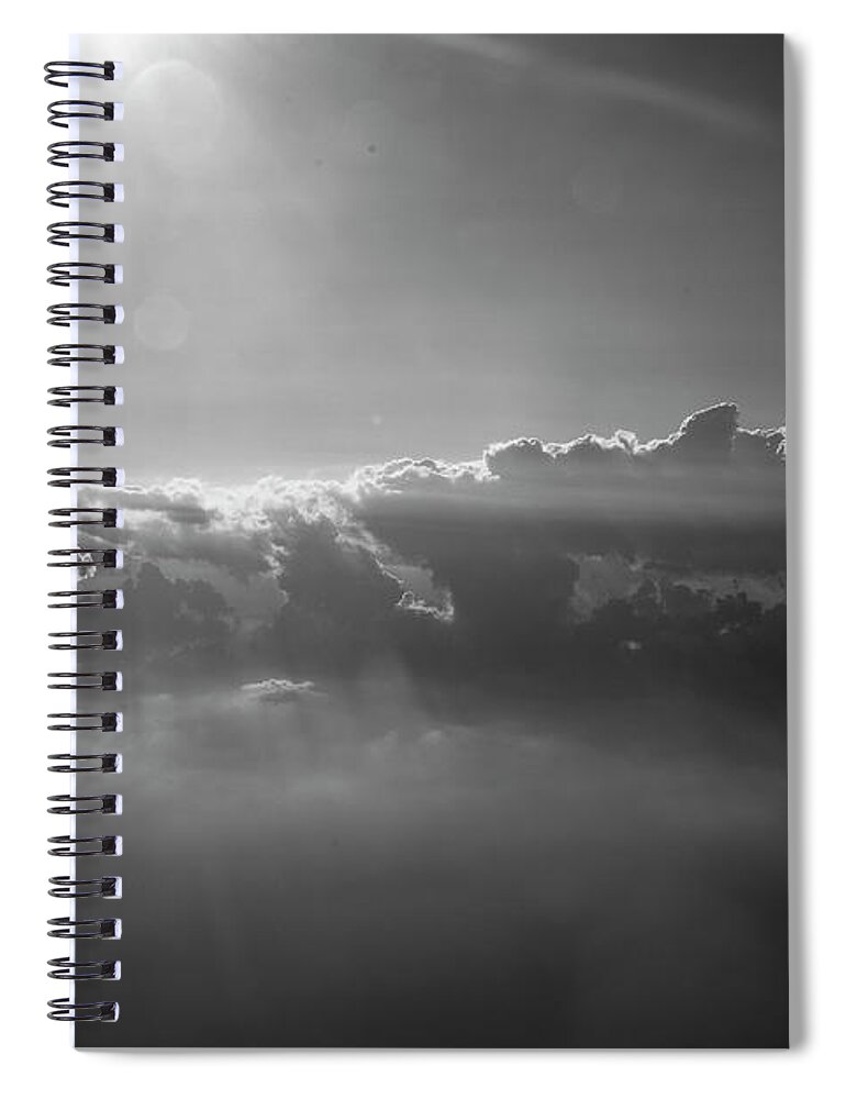 0776 Spiral Notebook featuring the photograph Clouds CIV by FineArtRoyal Joshua Mimbs