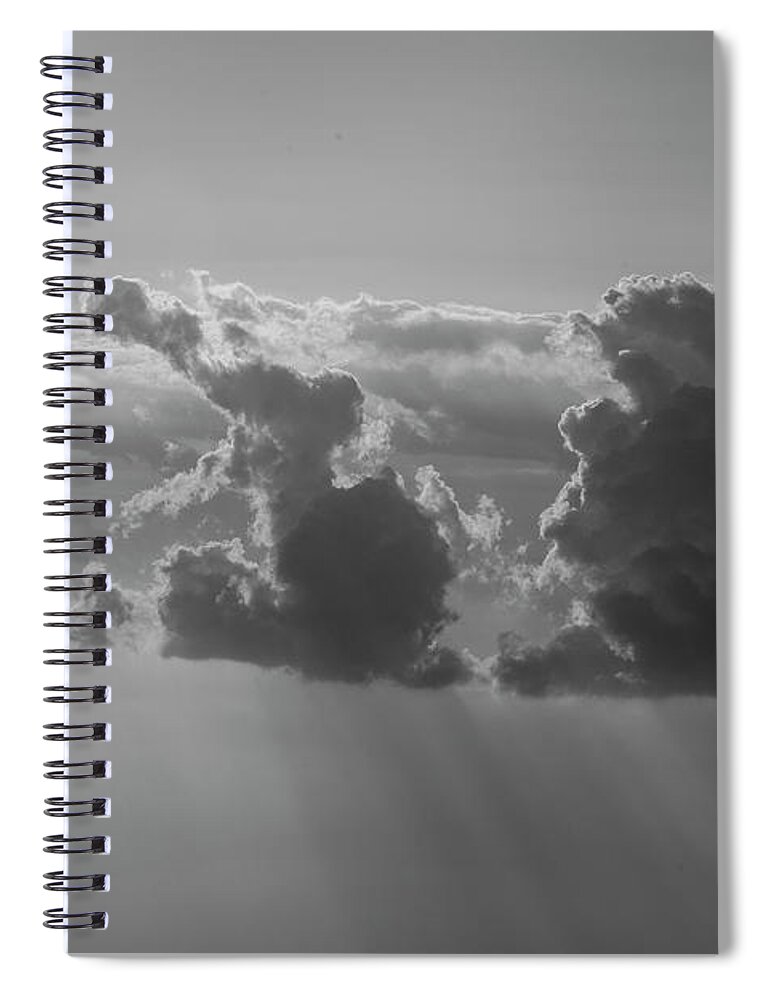 0771 Spiral Notebook featuring the photograph Clouds XCVI by FineArtRoyal Joshua Mimbs