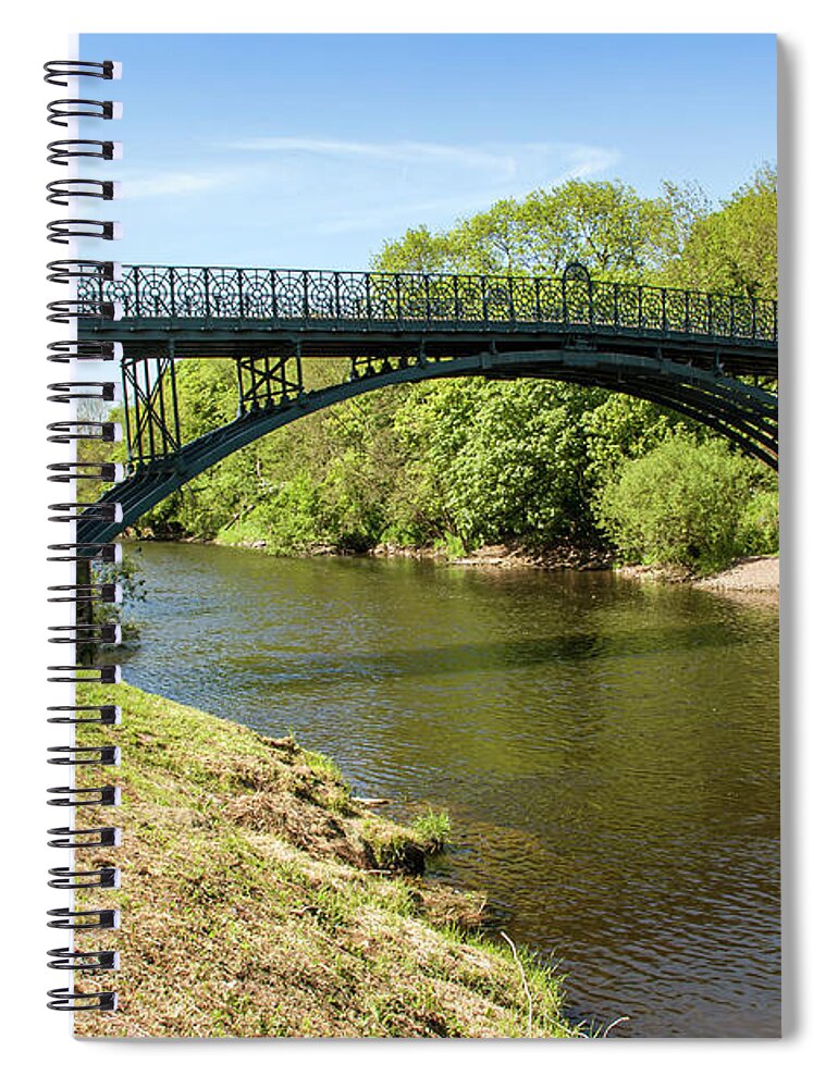 Coalport Spiral Notebook featuring the photograph Coalport Bridge by Average Images