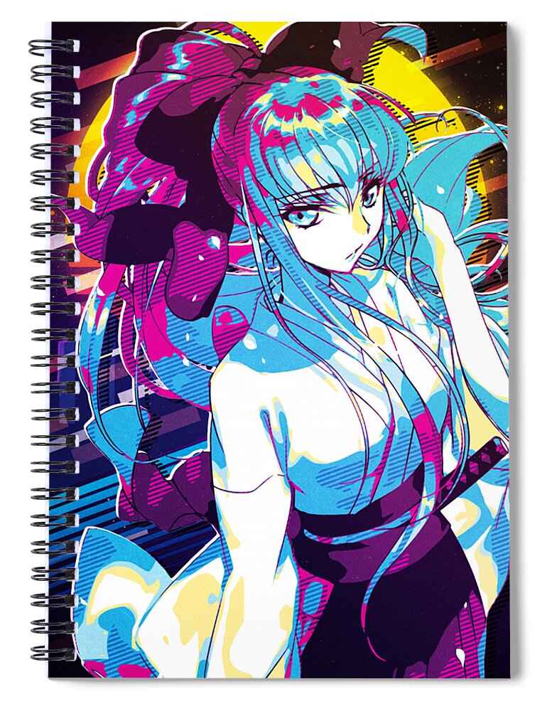 Code Geass Pop Art Anime Spiral Notebook by Anime Art - Fine Art America