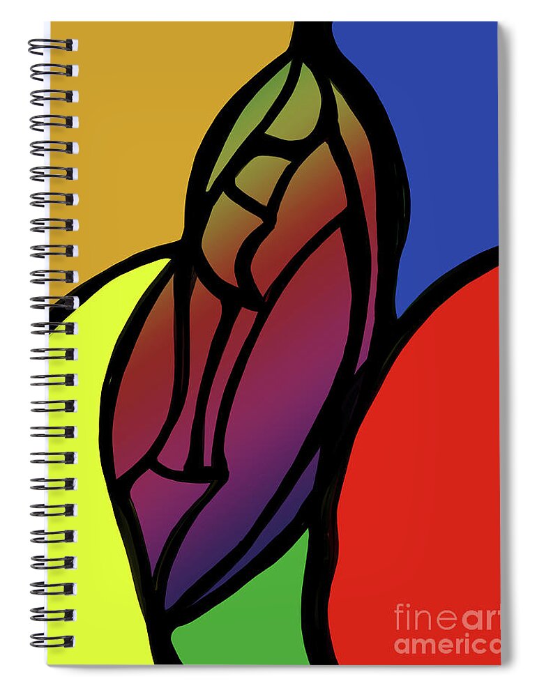 Canada Spiral Notebook featuring the photograph Colourful Cocoon by Mary Mikawoz