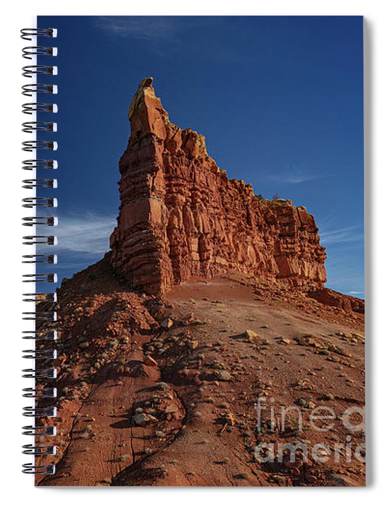 Comanche Canyon Spiral Notebook featuring the photograph Commanche Canyon by Maresa Pryor-Luzier