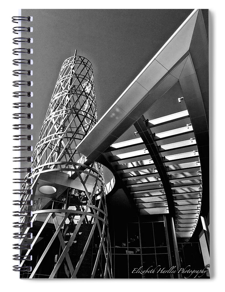  Spiral Notebook featuring the photograph Commons by Elizabeth Harllee