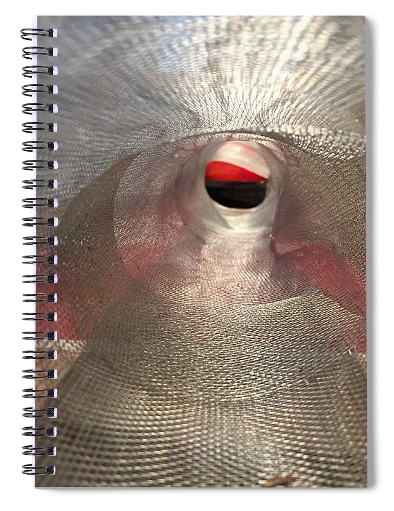 Aluminum Screen Spiral Notebook featuring the photograph Composite Series 1-1 by J Doyne Miller