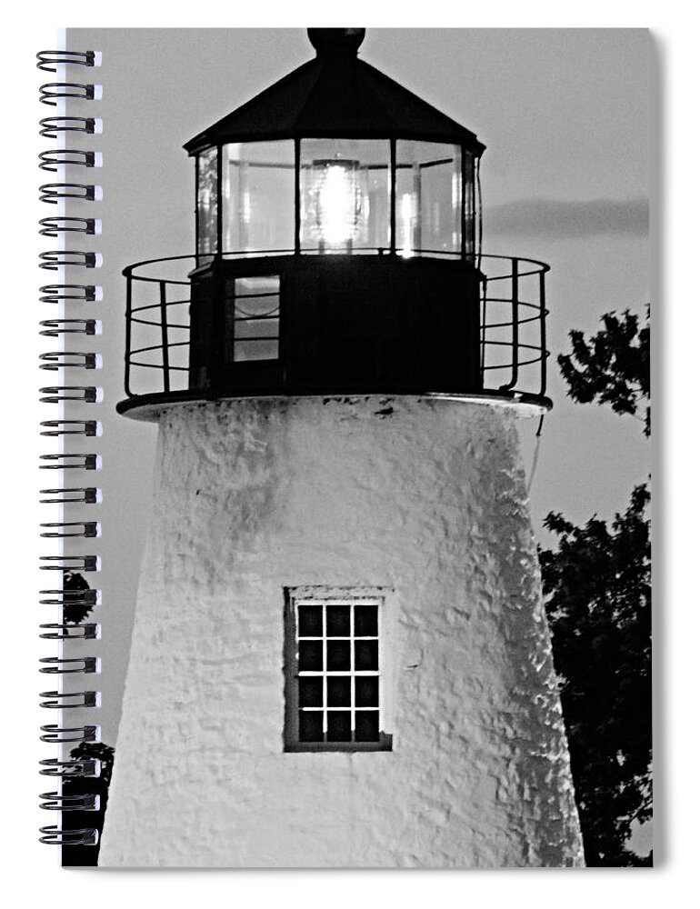 Concord Point Spiral Notebook featuring the photograph Concord Point by Dark Whimsy