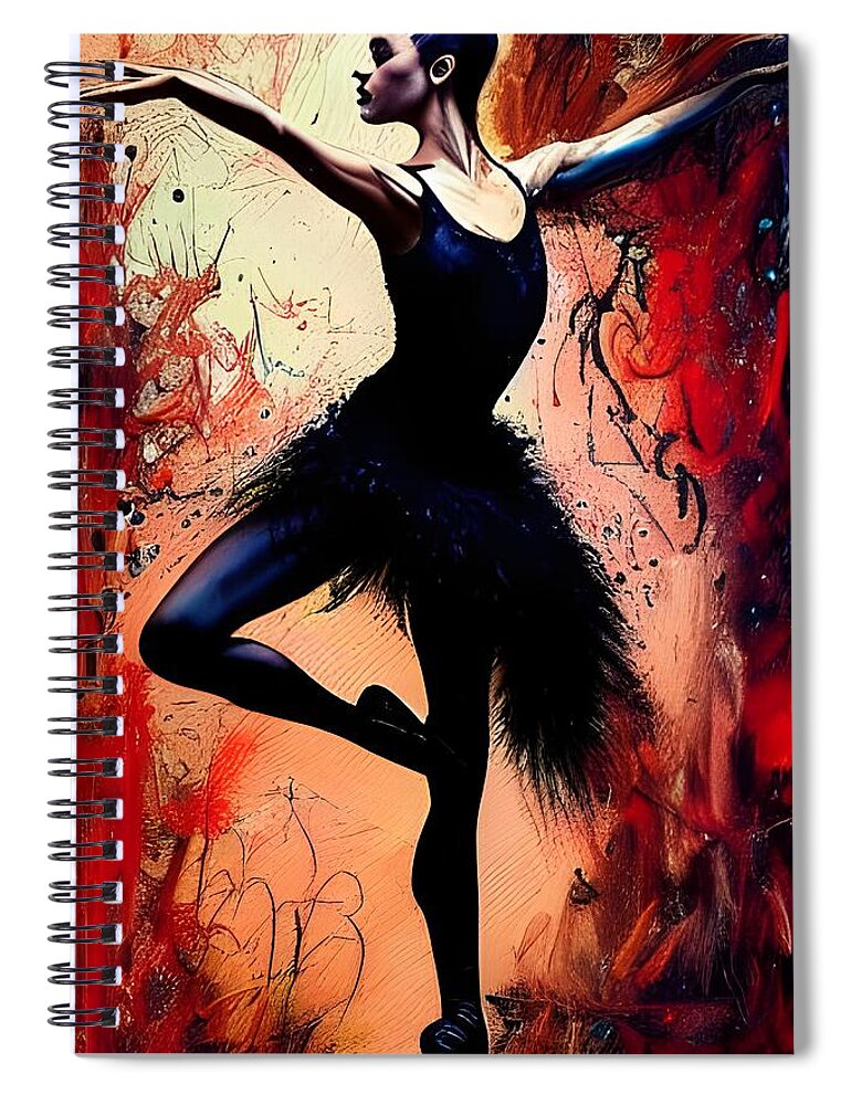 Digital Spiral Notebook featuring the digital art Confidence by Beverly Read