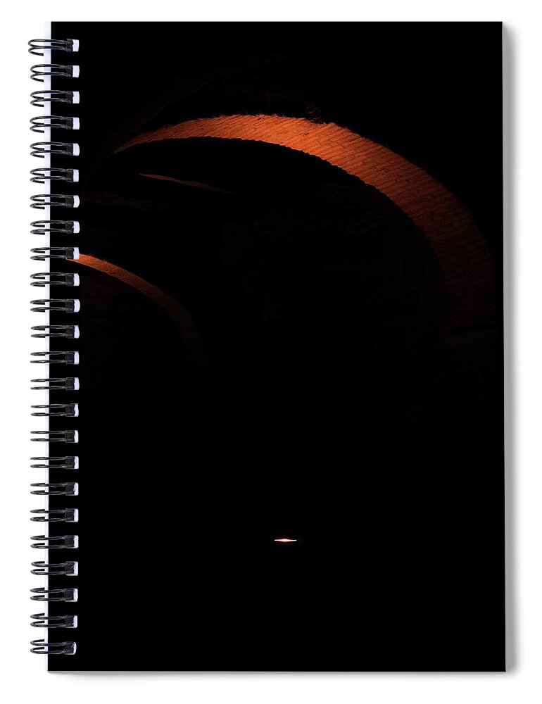 Landscape Spiral Notebook featuring the photograph Contemporaneity by Karine GADRE