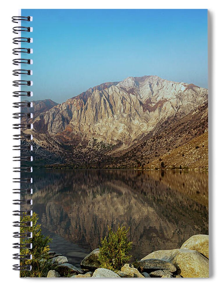 Convict Lake Spiral Notebook featuring the photograph Convict Lake by Cindy Robinson