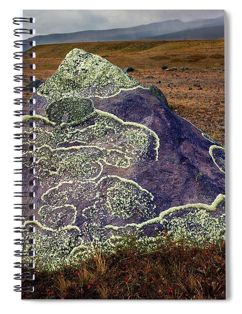 Andes Spiral Notebook featuring the photograph Cotopaxi Volcano, Ecuador, by David Little-Smith