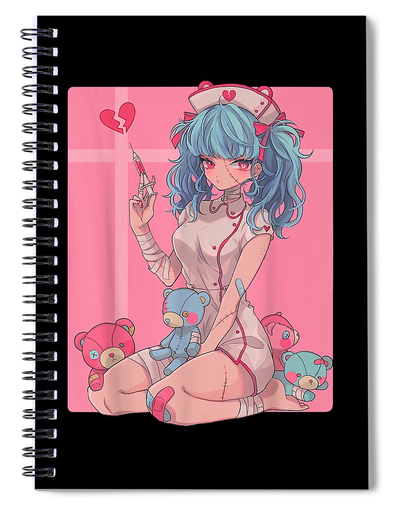 Pretty Anime Chibi Girl Notebook: Cute Kawaii Chibi girl Notebook, For  kids, teens, and adults