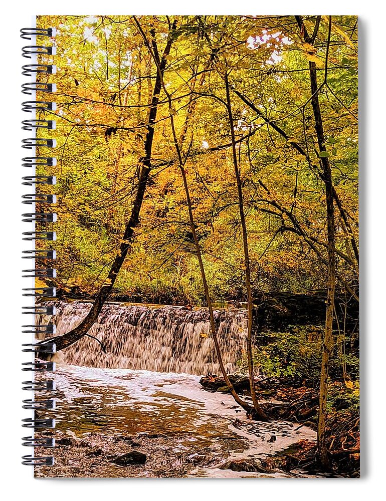  Spiral Notebook featuring the photograph Crown Hill by Brad Nellis