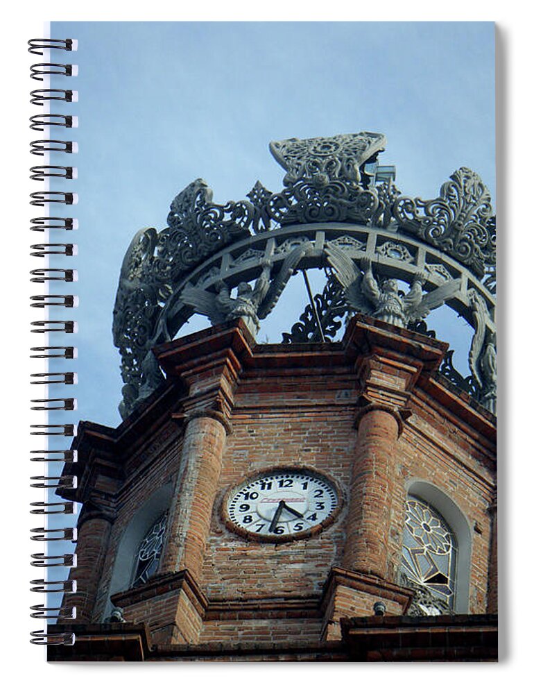 Canada Spiral Notebook featuring the photograph Crown of Favour by Mary Mikawoz