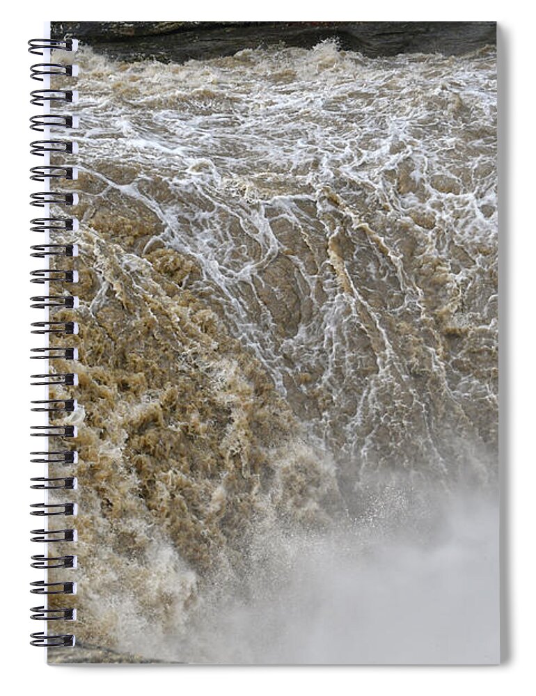 Cumberland Falls Spiral Notebook featuring the photograph Cumberland Falls 14 by Phil Perkins