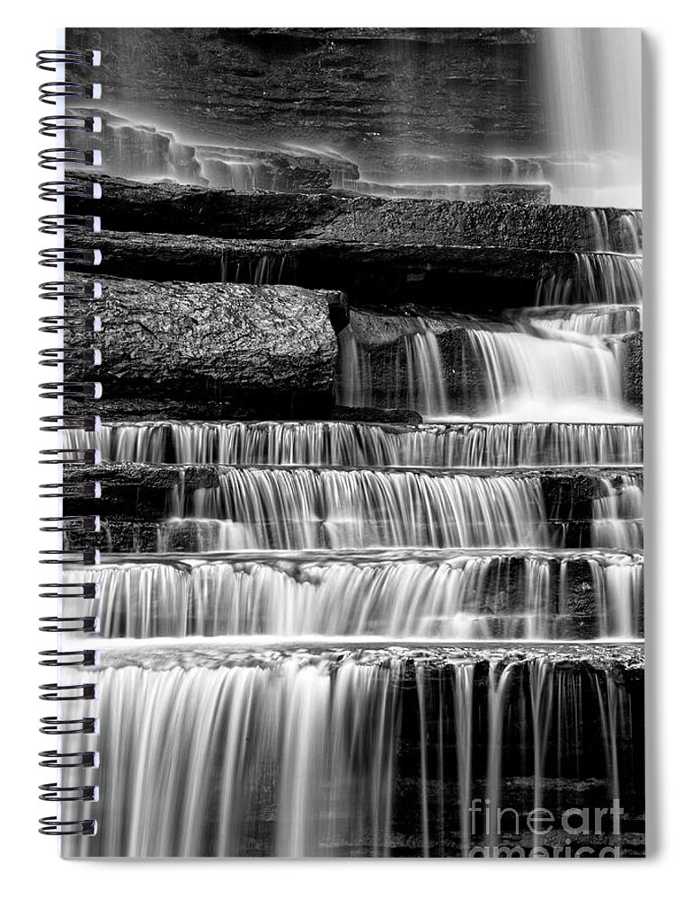 Cummins Falls State Park Spiral Notebook featuring the photograph Cummins Falls 22 by Phil Perkins
