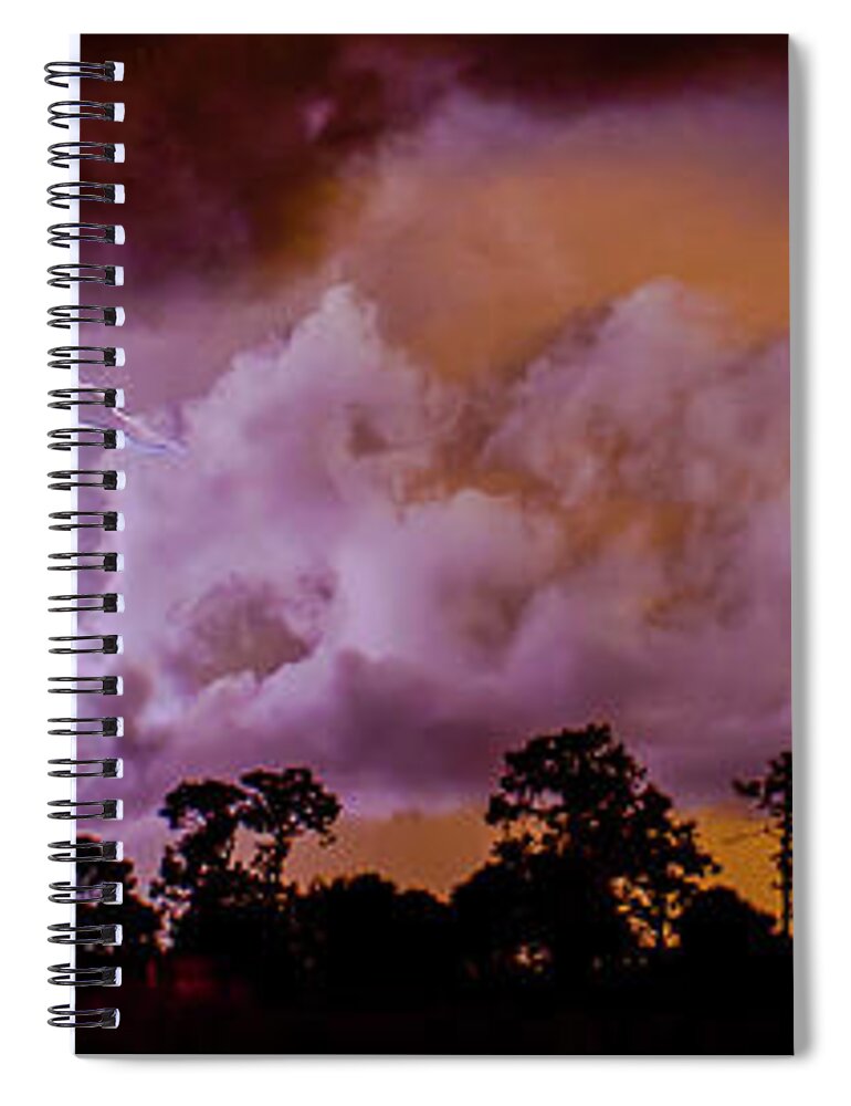  Spiral Notebook featuring the photograph Custom for Carol 48 x 14 by Quinn Sedam