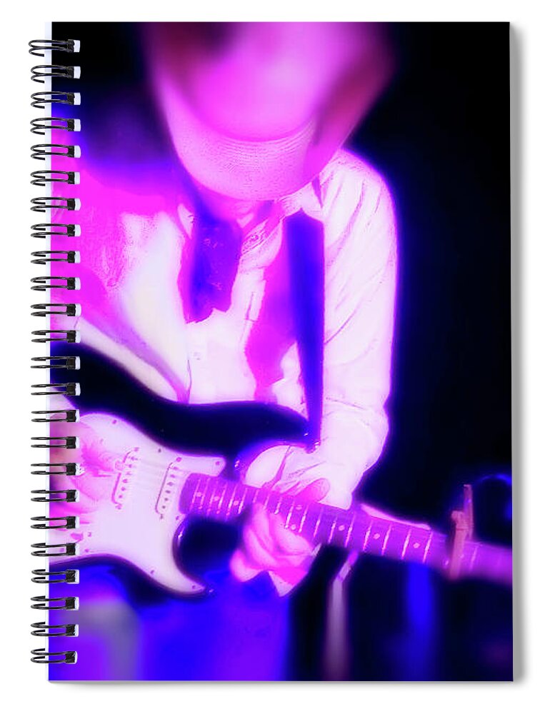 Rock And Roll Spiral Notebook featuring the photograph Dave Alvin 2 by Micah Offman