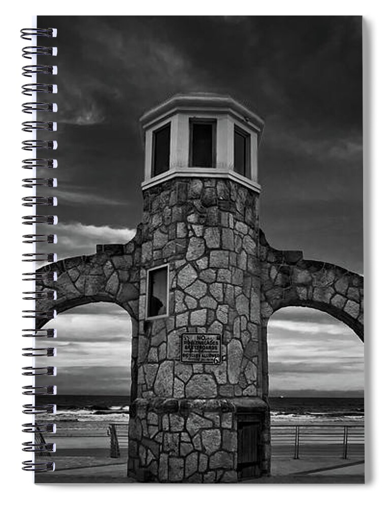 Daytona Beach Spiral Notebook featuring the photograph Daytona Beach by George Taylor