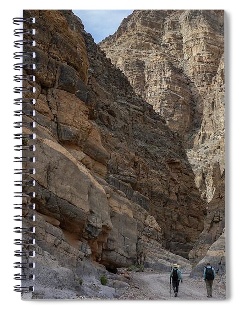 Death Valley Spiral Notebook featuring the photograph Death Valley Experience by Brett Harvey