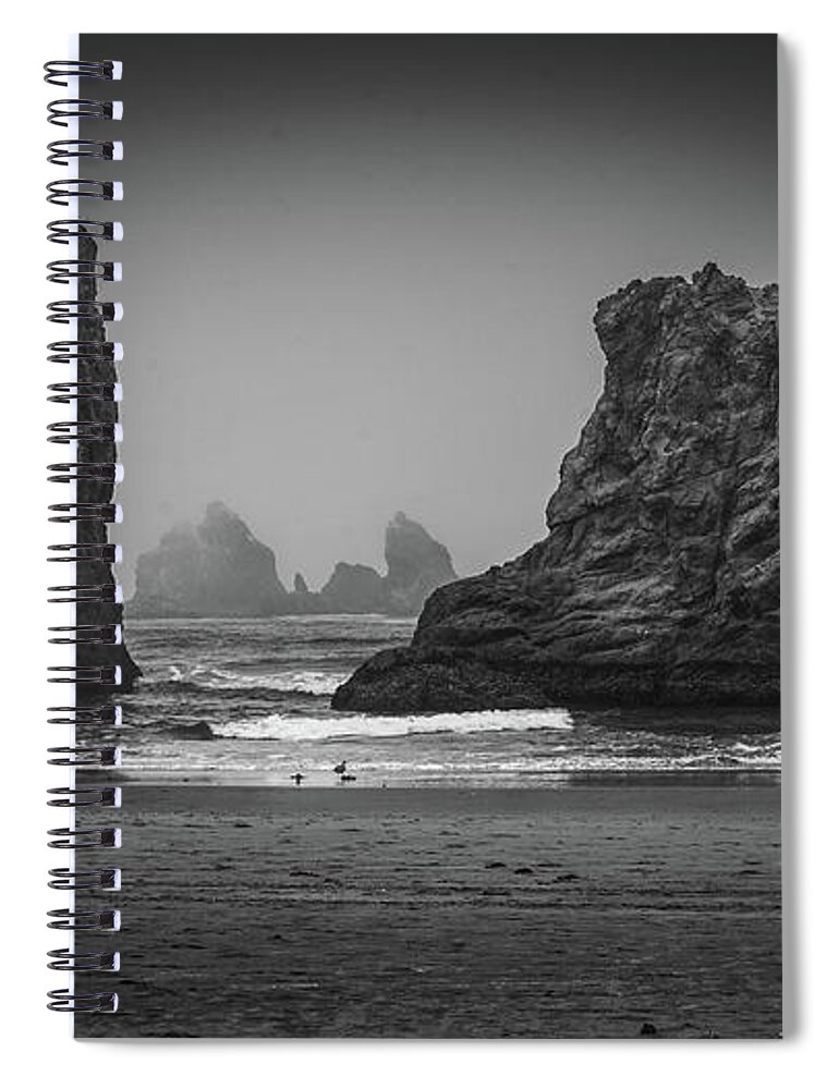 Coastal Spiral Notebook featuring the photograph Deep Within by Ryan Weddle