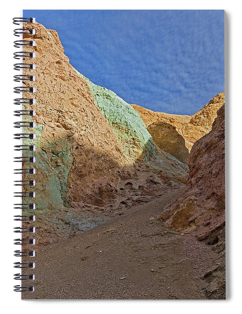 Tom Daniel Spiral Notebook featuring the photograph Desolation Copper by Tom Daniel