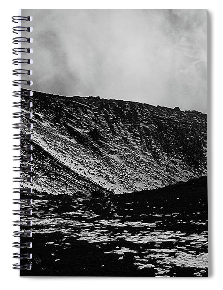 Italy Spiral Notebook featuring the photograph Desolation by Monroe Payne