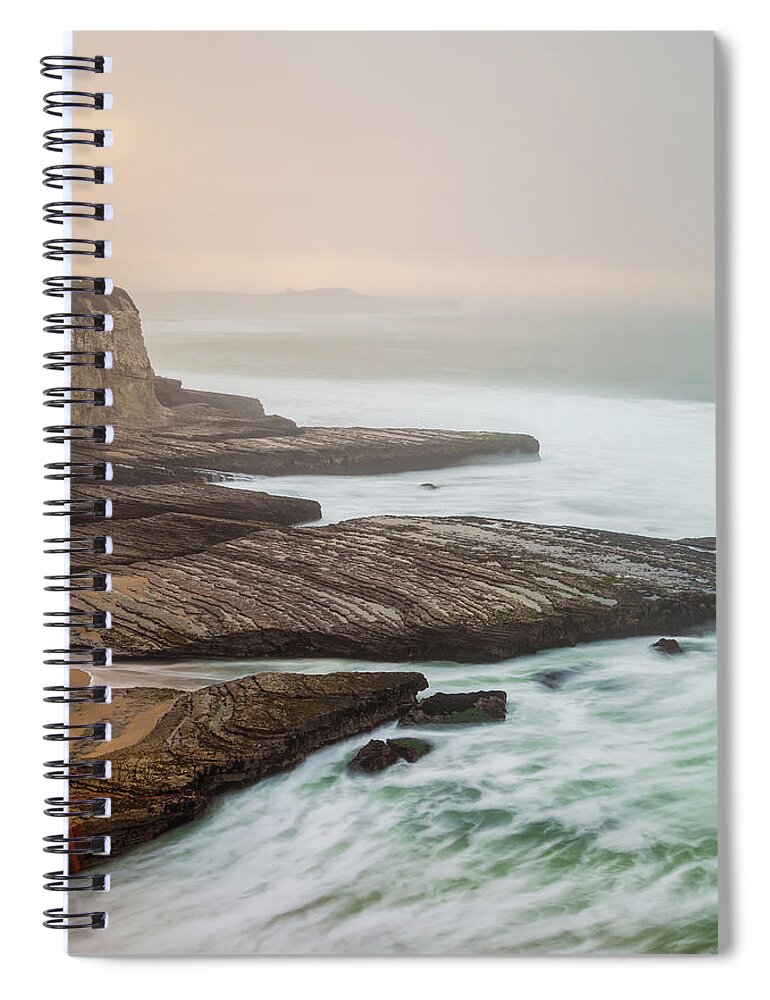 Landscape Spiral Notebook featuring the photograph Difussion by Jonathan Nguyen
