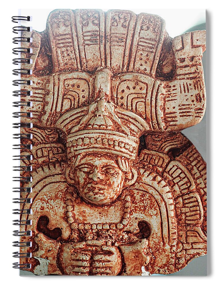 Rebecca Dru Spiral Notebook featuring the photograph Dios Descendente by Rebecca Dru