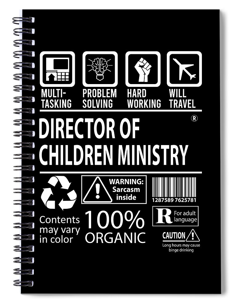 Director Of Children Ministry T Shirt - Multitasking Job Title