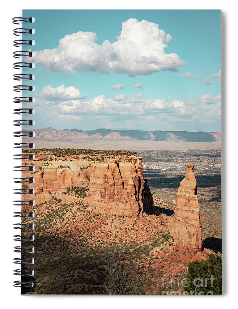 Landscape Spiral Notebook featuring the photograph Do You Wish You Were a Cloud by Ana V Ramirez